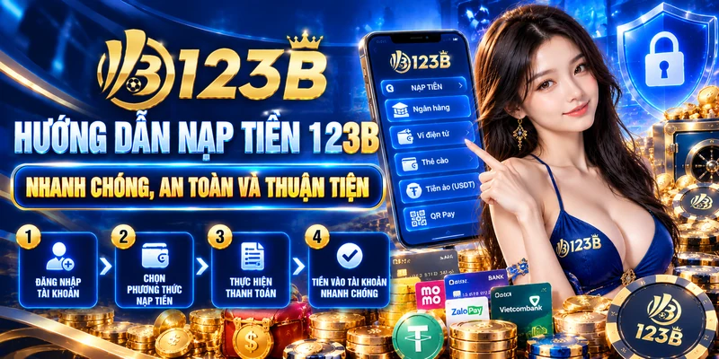 Hướng Dẫn Nạp Tiền 123B Nhanh Chóng, An Toàn Và Thuận Tiện